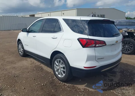 2023 Chevrolet Equinox Fwd Lt из США, поврежденный, VIN 3GNAXKEG7PS180847